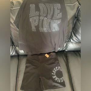 Brand New Pink Victoria Secret Outfit